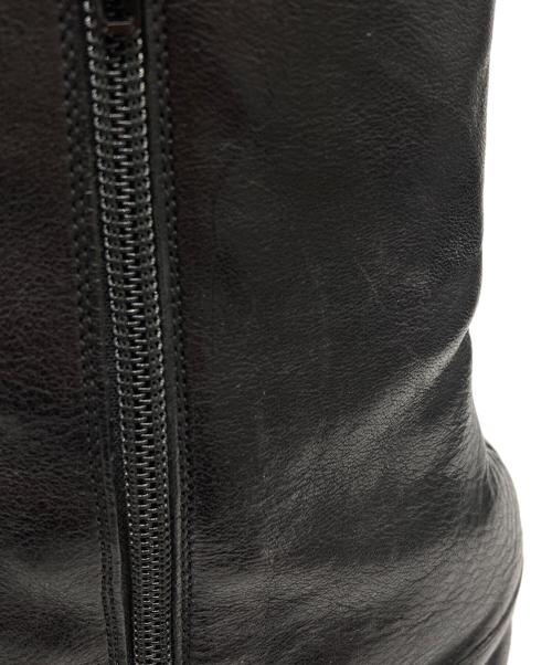 Maison Margiela（メゾンマルジェラ）Maison Margiela (メゾンマルジェラ) フラットソールサイドジップ足袋ブーツ ブラック サイズ:41の古着・服飾アイテム