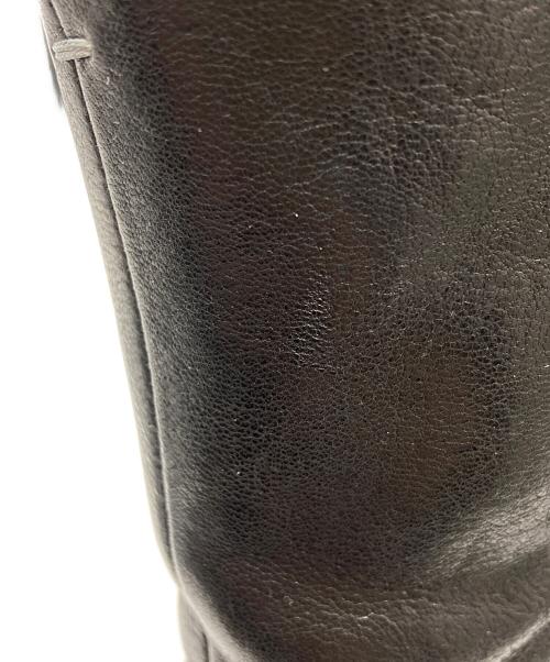 Maison Margiela（メゾンマルジェラ）Maison Margiela (メゾンマルジェラ) フラットソールサイドジップ足袋ブーツ ブラック サイズ:41の古着・服飾アイテム