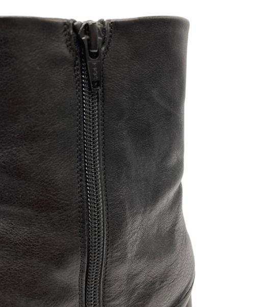 Maison Margiela（メゾンマルジェラ）Maison Margiela (メゾンマルジェラ) フラットソールサイドジップ足袋ブーツ ブラック サイズ:41の古着・服飾アイテム