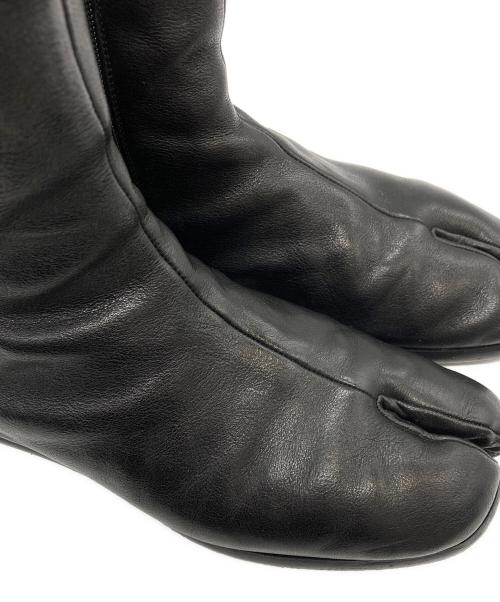 Maison Margiela（メゾンマルジェラ）Maison Margiela (メゾンマルジェラ) フラットソールサイドジップ足袋ブーツ ブラック サイズ:41の古着・服飾アイテム