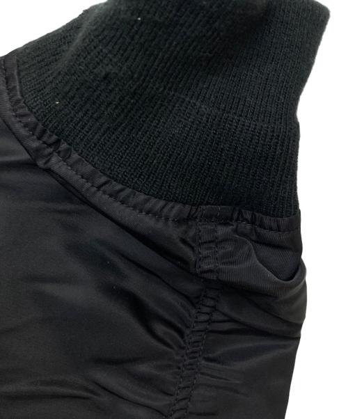 HOUSTON（ヒューストン）HOUSTON (ヒューストン) CUSTOM M-65 JACKET PRESLEY/51280 ブラック サイズ:Ｍの古着・服飾アイテム