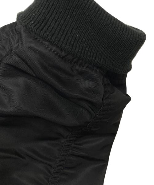 HOUSTON（ヒューストン）HOUSTON (ヒューストン) CUSTOM M-65 JACKET PRESLEY/51280 ブラック サイズ:Ｍの古着・服飾アイテム