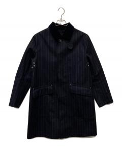 中古・古着通販】OVERCOAT (オーバーコート) トレンチコート ブラック