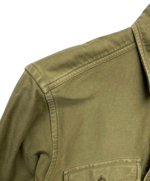 TOM FORD（トムフォード）TOM FORD (トムフォード) ミリタリーシャツジャケット/2FT699 グリーン サイズ:38の古着・服飾アイテム