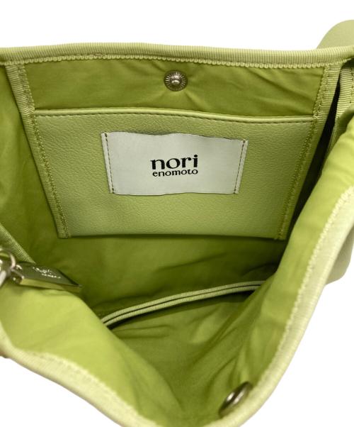 nori enomoto（ノリ エノモト）nori enomoto (ノリ エノモト) jeudi soir petit/ショルダーバッグ グリーンの古着・服飾アイテム