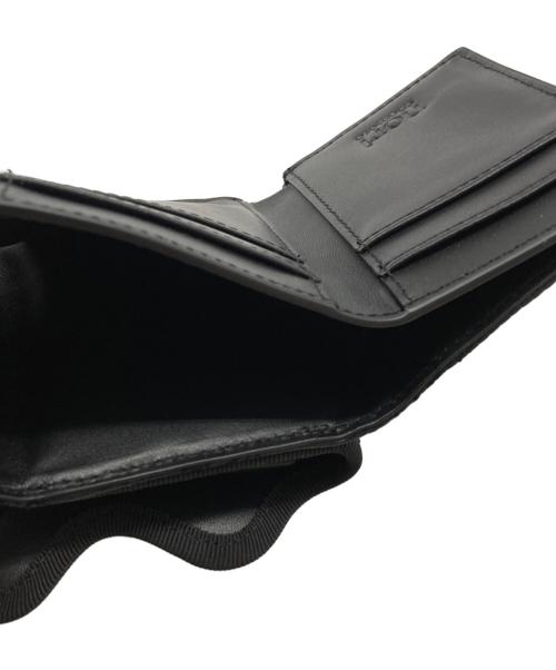 nori enomoto（ノリ エノモト）nori enomoto (ノリ エノモト) wave trifold wallet/fleur davos ブラックの古着・服飾アイテム