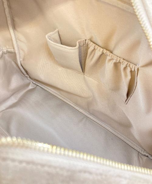 polaura（ポロ―ラ）polaura (ポロ―ラ) スウェードトラベルボストンバッグ ベージュの古着・服飾アイテム