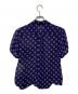 COMME des GARCONS COMME des GARCONS (コムデギャルソン コムデギャルソン) 総柄半袖シャツ/RO-B015 ネイビー サイズ:Ｓ：10000円
