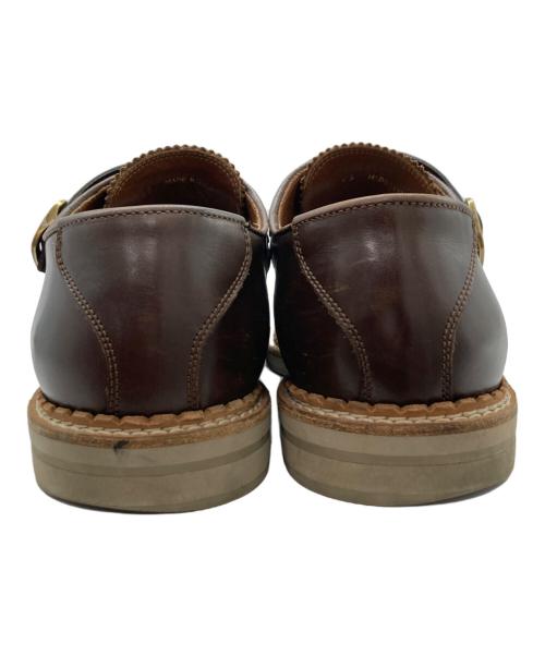 JIMMY CHOO（ジミーチュウ）JIMMY CHOO (ジミーチュウ) ダブルモンクスストラップシューズ ブラウン サイズ:43の古着・服飾アイテム