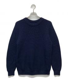 BATONER（バトナ―）の古着「SIGNATURE CREW NECK」｜ネイビー