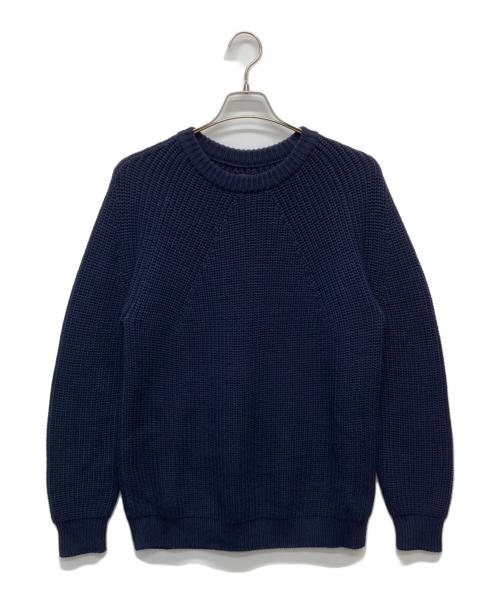 BATONER（バトナ―）BATONER (バトナ―) SIGNATURE CREW NECK ネイビー サイズ:1の古着・服飾アイテム