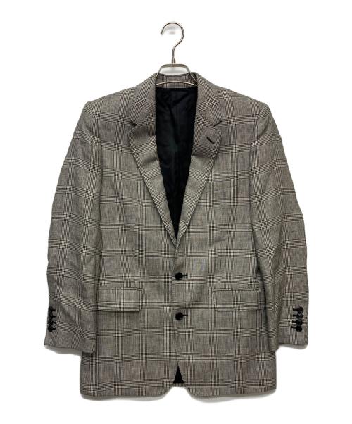 CELINE（セリーヌ）CELINE (セリーヌ) プリンス・オブ・ウェールズ テーラードジャケット/2V045821H グレー サイズ:46の古着・服飾アイテム
