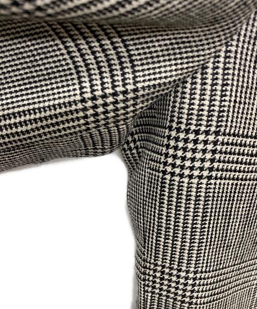 CELINE（セリーヌ）CELINE (セリーヌ) プリンス・オブ・ウェールズ テーラードジャケット/2V045821H グレー サイズ:46の古着・服飾アイテム