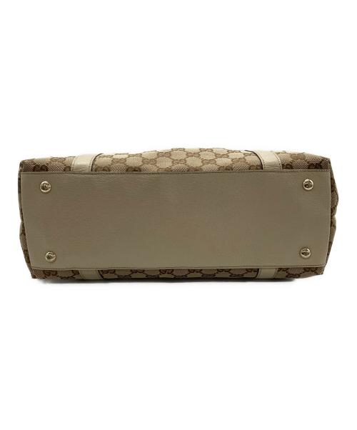 GUCCI（グッチ）GUCCI (グッチ) GGキャンバストートバッグ/141470 ベージュの古着・服飾アイテム
