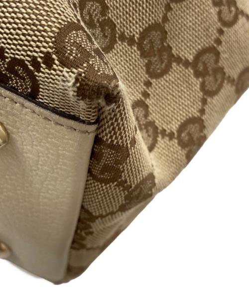 GUCCI（グッチ）GUCCI (グッチ) GGキャンバストートバッグ/141470 ベージュの古着・服飾アイテム