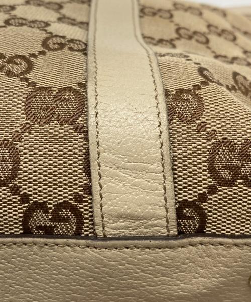 GUCCI（グッチ）GUCCI (グッチ) GGキャンバストートバッグ/141470 ベージュの古着・服飾アイテム