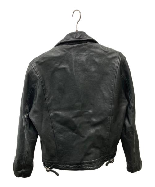 s'yte（サイト）s'yte (サイト) レザーダブルライダースジャケット/UQ-Y33-701 ブラック サイズ:3の古着・服飾アイテム