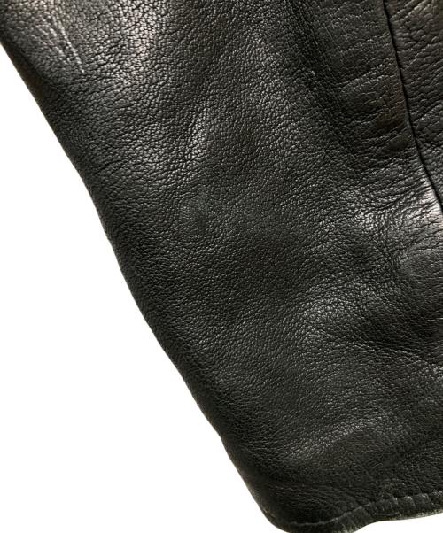 s'yte（サイト）s'yte (サイト) レザーダブルライダースジャケット/UQ-Y33-701 ブラック サイズ:3の古着・服飾アイテム