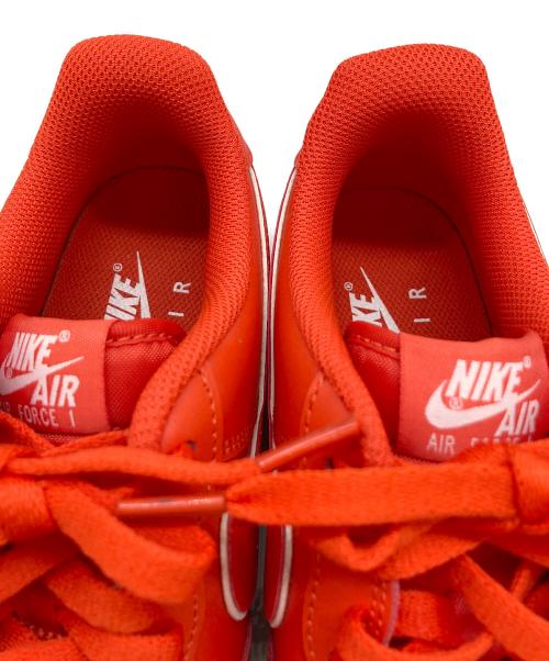NIKE（ナイキ）NIKE (ナイキ) AIR FORCE 1 07 オレンジ サイズ:26.5の古着・服飾アイテム