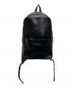 aniaryアニアリ）の古着「レザーバックパック」｜ブラック