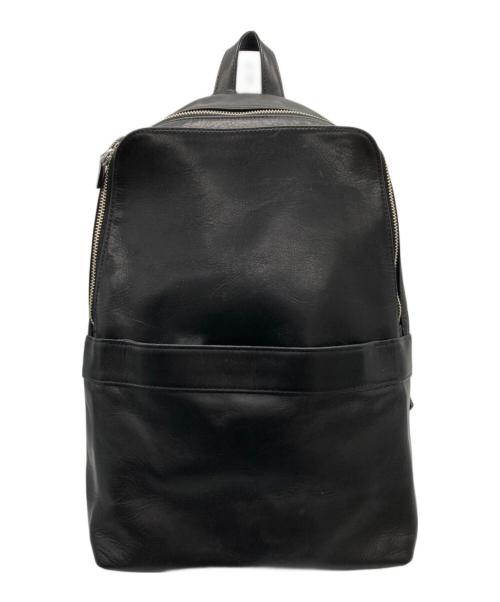 aniary（アニアリ）aniary (アニアリ) レザーバックパック ブラックの古着・服飾アイテム