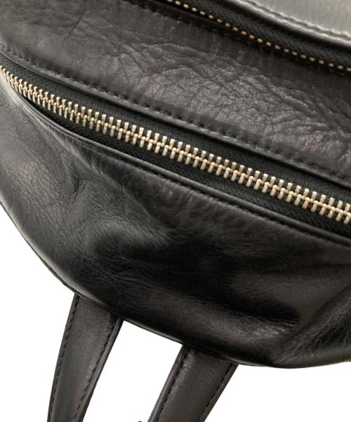 aniary（アニアリ）aniary (アニアリ) レザーバックパック ブラックの古着・服飾アイテム