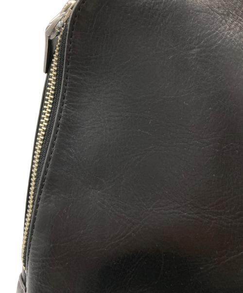 aniary（アニアリ）aniary (アニアリ) レザーバックパック ブラックの古着・服飾アイテム