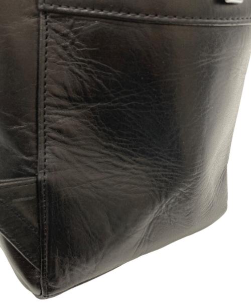 aniary（アニアリ）aniary (アニアリ) レザーバックパック ブラックの古着・服飾アイテム