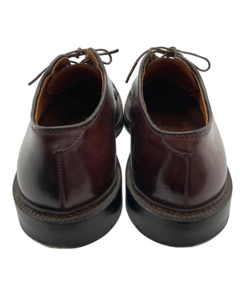 Alden（オールデン）Alden (オールデン) 990 コードバンプレーントゥシューズ #8 バーガンディー サイズ:7 1/2 Dの古着・服飾アイテム