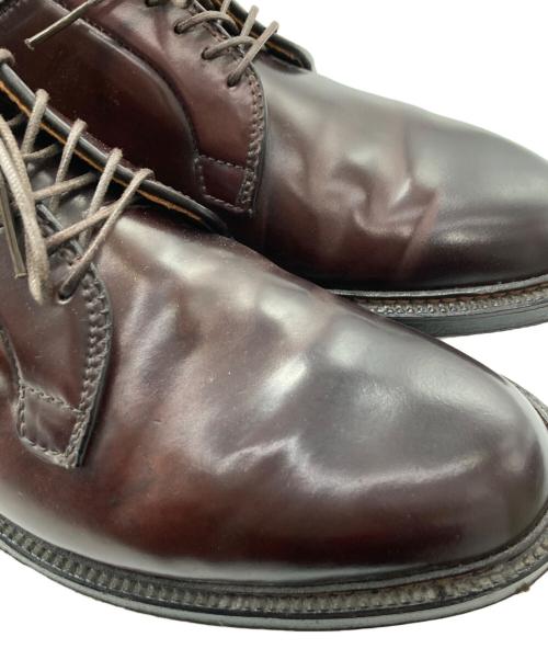 Alden（オールデン）Alden (オールデン) 990 コードバンプレーントゥシューズ #8 バーガンディー サイズ:7 1/2 Dの古着・服飾アイテム