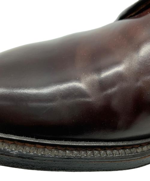 Alden（オールデン）Alden (オールデン) 990 コードバンプレーントゥシューズ #8 バーガンディー サイズ:7 1/2 Dの古着・服飾アイテム
