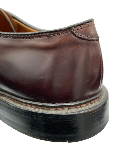 Alden（オールデン）Alden (オールデン) 990 コードバンプレーントゥシューズ #8 バーガンディー サイズ:7 1/2 Dの古着・服飾アイテム