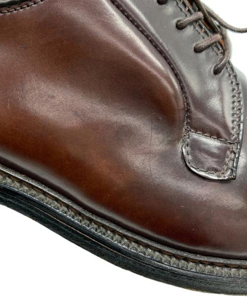 Alden（オールデン）Alden (オールデン) 990 コードバンプレーントゥシューズ #8 バーガンディー サイズ:7 1/2 Dの古着・服飾アイテム