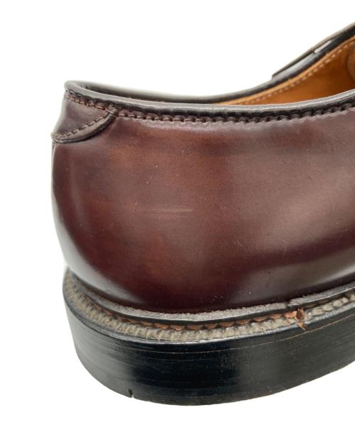 Alden（オールデン）Alden (オールデン) 990 コードバンプレーントゥシューズ #8 バーガンディー サイズ:7 1/2 Dの古着・服飾アイテム
