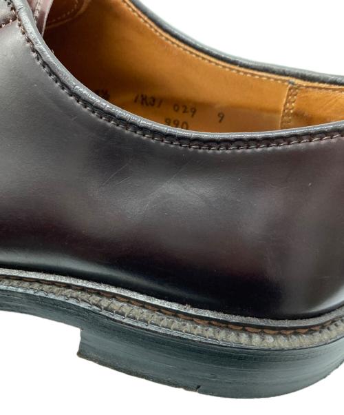 Alden（オールデン）Alden (オールデン) 990 コードバンプレーントゥシューズ #8 バーガンディー サイズ:7 1/2 Dの古着・服飾アイテム