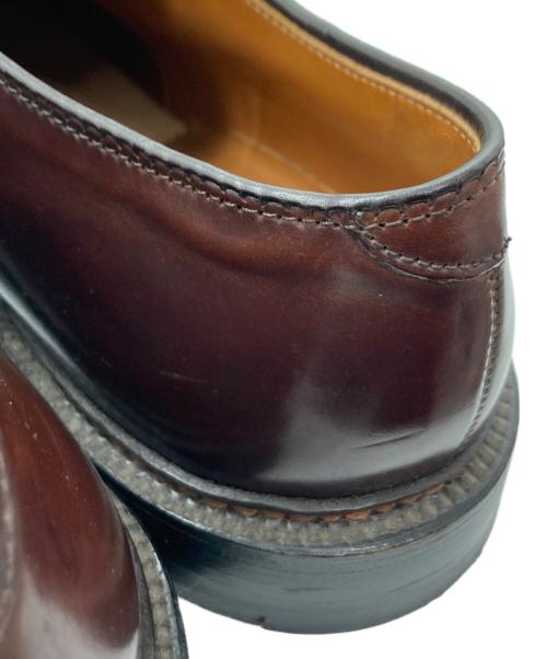 Alden（オールデン）Alden (オールデン) 990 コードバンプレーントゥシューズ #8 バーガンディー サイズ:7 1/2 Dの古着・服飾アイテム