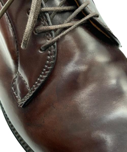 Alden（オールデン）Alden (オールデン) 990 コードバンプレーントゥシューズ #8 バーガンディー サイズ:7 1/2 Dの古着・服飾アイテム