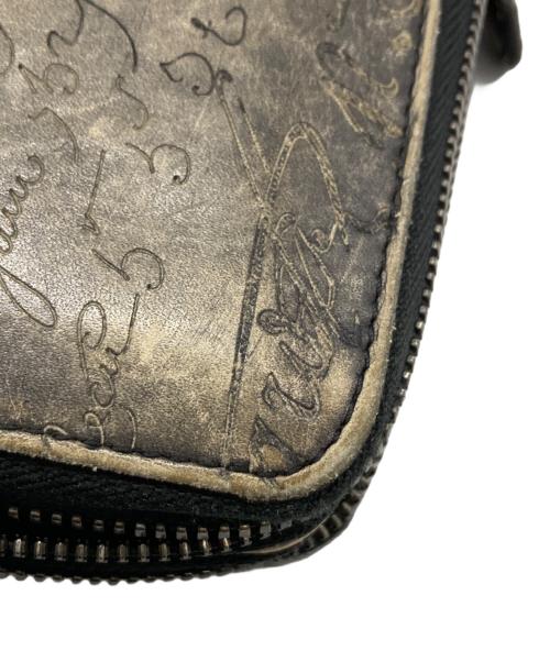 Berluti（ベルルッティ）Berluti (ベルルッティ) ダブルジップオーガナイザーウォレット ブラウンの古着・服飾アイテム