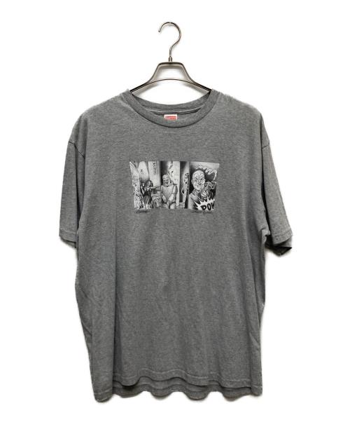 SUPREME（シュプリーム）Supreme (シュプリーム) Mister Cartoon Pow Tee グレー サイズ:ＸＬの古着・服飾アイテム
