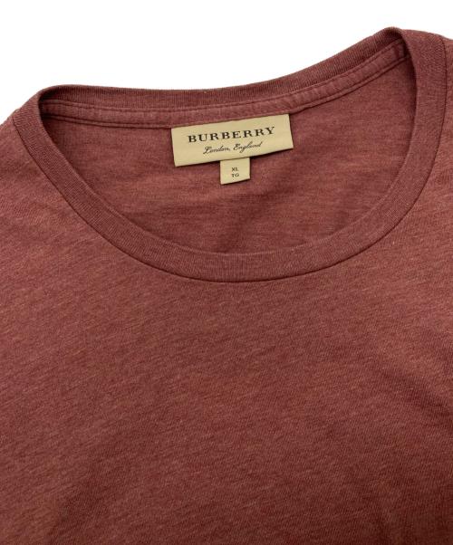 BURBERRY（バーバリー）BURBERRY (バーバリー) CNHUNSMAYUA TEE/4050570/67E ブラウン サイズ:ＸＬの古着・服飾アイテム