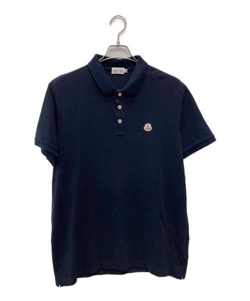 MONCLER（モンクレール）MONCLER (モンクレール) MAGLIA POLO MANICA CORTA/510918340800 ネイビー サイズ:ＸＸＬの古着・服飾アイテム