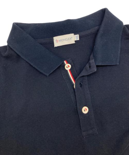 MONCLER（モンクレール）MONCLER (モンクレール) MAGLIA POLO MANICA CORTA/510918340800 ネイビー サイズ:ＸＸＬの古着・服飾アイテム