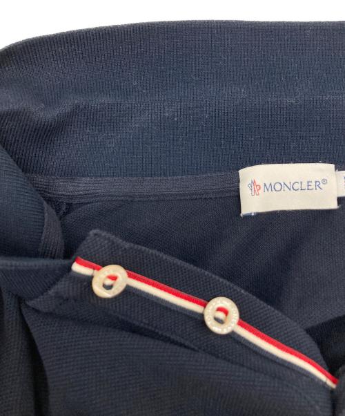 MONCLER（モンクレール）MONCLER (モンクレール) MAGLIA POLO MANICA CORTA/510918340800 ネイビー サイズ:ＸＸＬの古着・服飾アイテム
