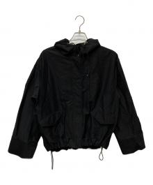 IENA（イエナ）の古着「MANTECOフードミドルブルゾン/25-011-900-5010-1-0」｜ブラック