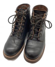 ROLLING DUB TRIO（ローリングダブトリオ）の古着「COUPEN 7/ワークブーツ」｜ブラック