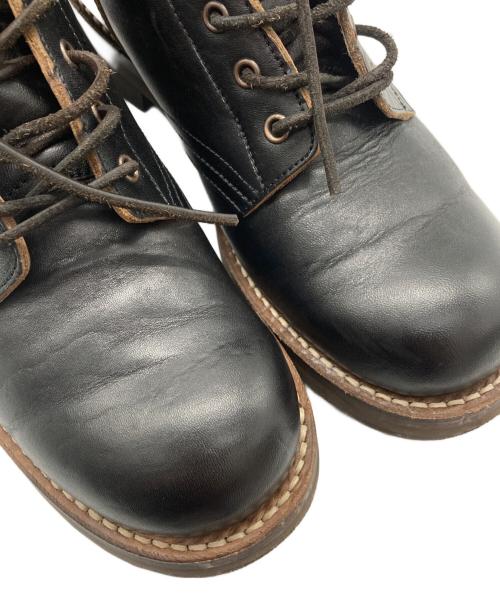 ROLLING DUB TRIO（ローリングダブトリオ）ROLLING DUB TRIO (ローリングダブトリオ) COUPEN 7/ワークブーツ ブラック サイズ:25cmの古着・服飾アイテム