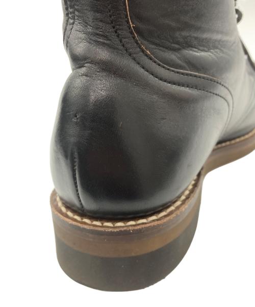 ROLLING DUB TRIO（ローリングダブトリオ）ROLLING DUB TRIO (ローリングダブトリオ) COUPEN 7/ワークブーツ ブラック サイズ:25cmの古着・服飾アイテム