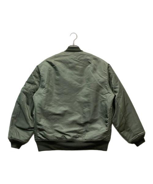 ALPHA（アルファ）ALPHA (アルファ) STANDARD CALIFORNIA (スタンダードカリフォルニア) MA-1ジャケット カーキ サイズ:Ｌの古着・服飾アイテム