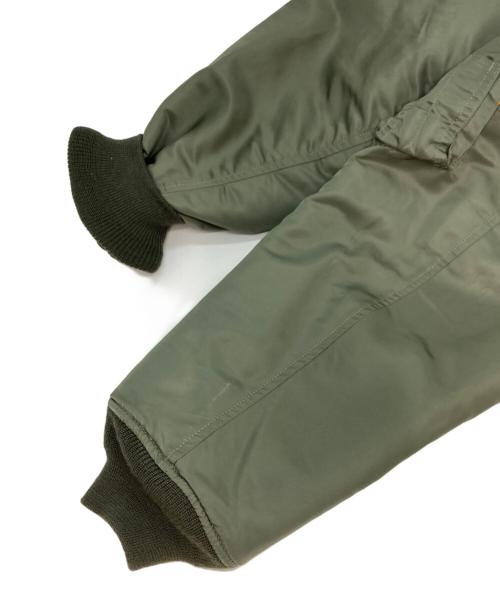 ALPHA（アルファ）ALPHA (アルファ) STANDARD CALIFORNIA (スタンダードカリフォルニア) MA-1ジャケット カーキ サイズ:Ｌの古着・服飾アイテム
