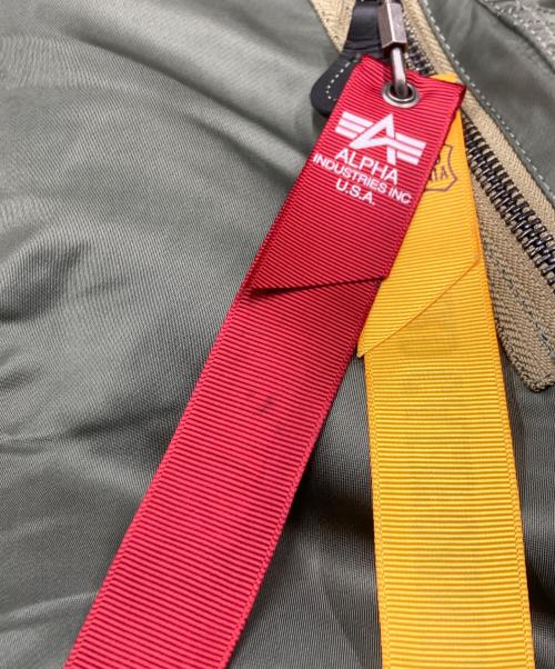 ALPHA（アルファ）ALPHA (アルファ) STANDARD CALIFORNIA (スタンダードカリフォルニア) MA-1ジャケット カーキ サイズ:Ｌの古着・服飾アイテム